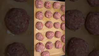 Oven Baked Meatballs [upl. by Nagiem]