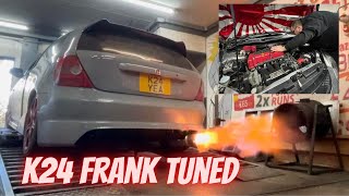 K24 FRANK BUILD Honda Civic Ep3 Type R TUNED [upl. by Ishii]