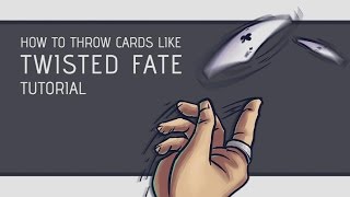 How to Throw Cards Like GAMBIT Tutorial [upl. by Swords288]