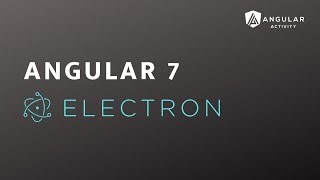 Angular 7  Electron  Setting up [upl. by Oicneserc]