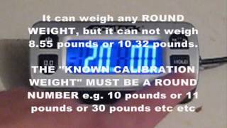 Accuteck postal scale Calibrating LONG VERSION Info Tips 8550 The Truth ebay postage discount [upl. by Nolana]