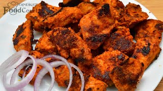 Chicken Tikka Recipe Chicken Tikka in Pan Chicken Starter Recipes [upl. by Hallagan]