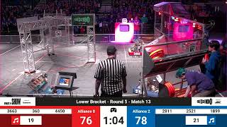 Match 13 R5  2024 Pacific Northwest FIRST District Championship [upl. by Eirot454]