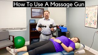 How To Use A Massage Gun [upl. by Xino]