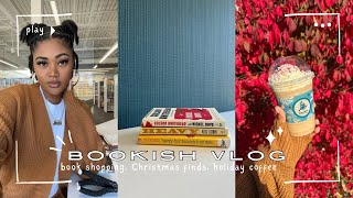 Bookish vlog  half price books returning library books Dollar Tree run [upl. by Tillie991]