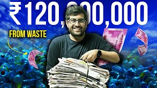 How This Student Made A ₹12 Crore Business From Waste 💰💰ft ScrapUncle From Shark Tank India [upl. by Radie]