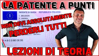 LA PATENTE A PUNTI  ECCO COME FUNZIONA E COME SI POSSONO RECUPERARE [upl. by Laerol]