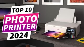 TOP 10 Best Photo Printer Review  Best Photo Printers 2024 EXPERT PICKS [upl. by Mallorie]