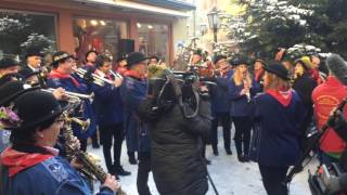 Narrenmarsch Rottweil Heilig drei König 2017 Abstauben [upl. by Delisle]