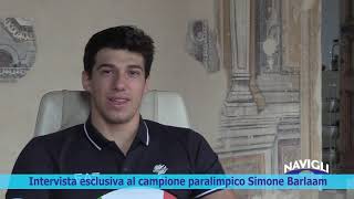 Intervista esclusiva al campione paralimpico Simone Barlaam [upl. by Michel]