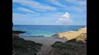 Kap Kamenjak  Premantura  Kroatien  Njive Beach amp Njive Bar  Cape Kamenjak  Croatia  2021 [upl. by Leif851]