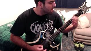 Dying Fetus  Schematics Guitar Cover [upl. by Markos]