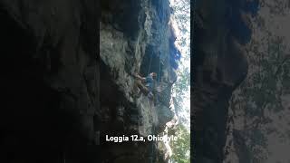 First burn on Loggia 12a with the help from friends and Ondra screams [upl. by Elhsa288]