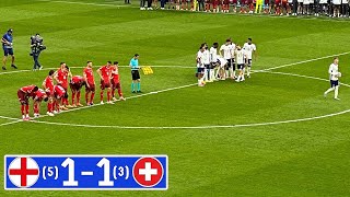 England vs Switzerland PENALTY SHOOTOUT 53  EURO 2024 [upl. by Ynneh]