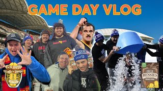 DOUBLE HEADER GAME DAY VLOG  AFL  SANFL PLUS MARMALADE LONGEST TORP CONTEST SATURDAY JUNE 10TH [upl. by Luy]