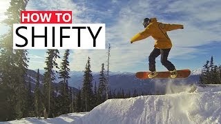 How to Shifty Backside  Snowboarding Tricks [upl. by Annenn632]