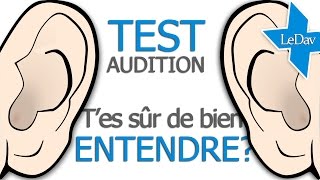 TEST de lAUDITION avec réglages  Htz  Test tonal  Test vocal [upl. by Reyotal981]