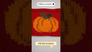 Pumpkin Knitting Pattern [upl. by Idolem]