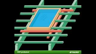 Fakro Timber Top Hung Roof Window  FPP preSelect [upl. by Ytiak]