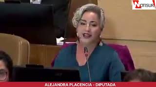 Alejandra Placencia critica a la derecha [upl. by Aimak]