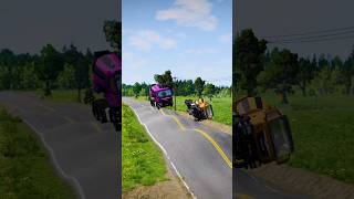 Trucks Take On The CRAZY Upside Down Road Challenge [upl. by Nyla]