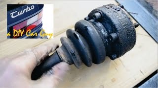 How to Remove CV Axle  PORSCHE 944 NA  S  Turbo  968  924 [upl. by Ttekcirc994]