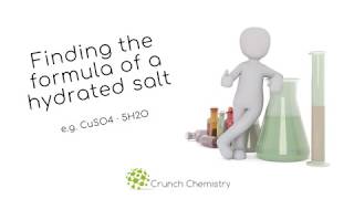 How to find the formula of a hydrated salt [upl. by Aggarwal]