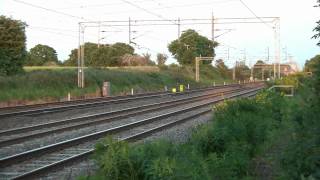 WCML Freight  Acton Bridge 280512 [upl. by Ruhtua642]