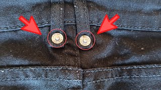 🧲 Como QUITAR REMACHES de PANTALON [upl. by Hepsiba]