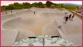 BEST SKATEPARK ON SCOOTER LAKE HAVASU [upl. by Loferski]