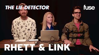 Rhett amp Link Take A Lie Detector Test  Fuse [upl. by Bonnibelle]