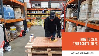 How To Seal Terracotta Tiles [upl. by Aitercul287]