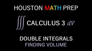 Finding Volume with Double Integrals Rectangular Coordinates [upl. by Steve824]