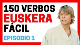 CÓMO APRENDER VERBOS BÁSICOS en EUSKERA EPISODIO 1 FÁCIL 💚 [upl. by Tallula265]