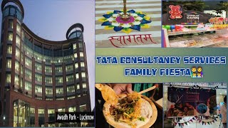 Family Day In TCS office  Tata Consultancy Services Family Day  Family day vlog  Sangmerevlogs [upl. by Teews]