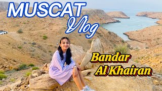 Muscat Vlog  BANDAR Al KHAIRAN  travelvlog vismayasworld oman muscat touristplacesvlog [upl. by Pelagi]