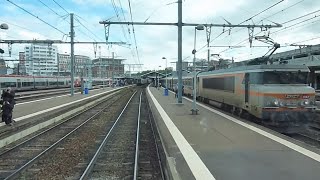 Manœuvre en cabine de la CC6570 en gare SNCF de Toulouse [upl. by Anitak]