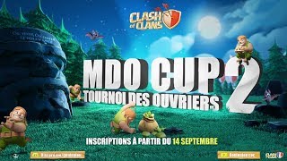 TOURNOI DES OUVRIERS 2  30 000 GEMMES A GAGNER  Qui sera le Meilleur Ouvrier   Clash of Clans [upl. by Phiona]