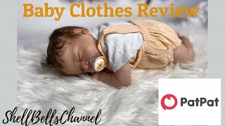 Pat Pat Baby clothes Review [upl. by Araiek]