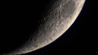 Moon views using sv48p svbony achromat telescope [upl. by Ribal]