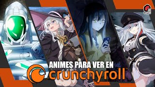 10 ANIMES INCREÍBLES PARA VER EN CRUNCHYROLL 2  Rincón Otaku [upl. by Witt807]