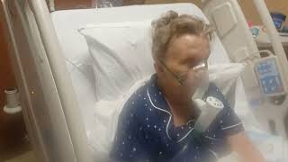 Example of an ALBUTEROL Breathing Treatment in a Hospital Room Application DEMONSTRATION [upl. by Ailefo813]