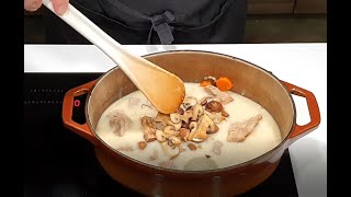 Recette de blanquette de veau simple et onctueuse [upl. by Anabelle]