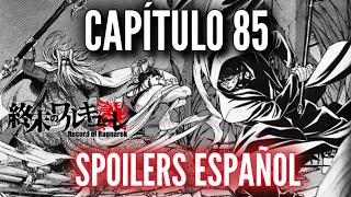 Shuumatsu No Valkyrie Capítulo 85 Spoiler Español Okita Souji vs Susanoo [upl. by Bannon]