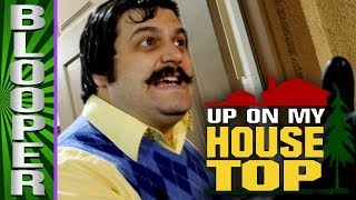 BLOOPERS from Up On My Housetop Hello Neighbor Christmas Song [upl. by Kerry875]