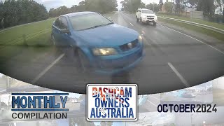 Dash Cam Owners Australia October 2024 On the Road Compilation [upl. by Attiuqram]