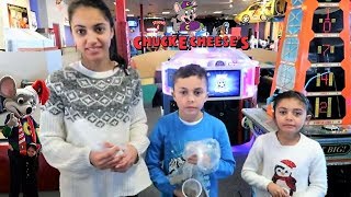 Chuck E Cheese Where A Kid Can Be A Kid Family Fun Indoor Activities for Children [upl. by Infeld]