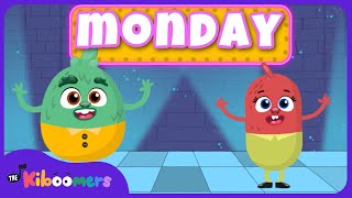 Sing The Days of the Week Song for Kindergarten with THE KIBOOMERS [upl. by Yemane571]