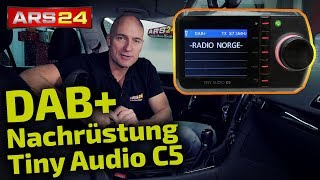 Tiny Audio C5  DAB Nachrüstung im Auto  ARS24 [upl. by Kile249]