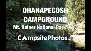 Ohanapecosh Campground Mount Rainier National Park Washington Campsite Photos [upl. by Rednaxela]